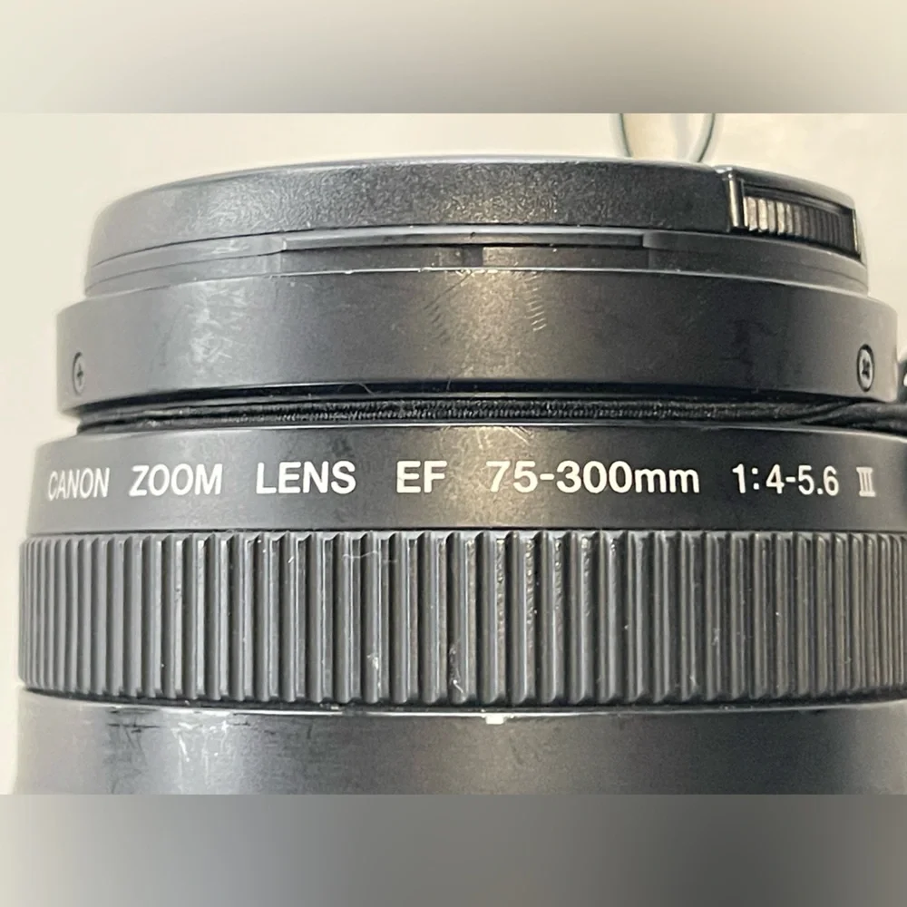 CANON 75-300mm f/4-5.6 III ZOOM LENSES